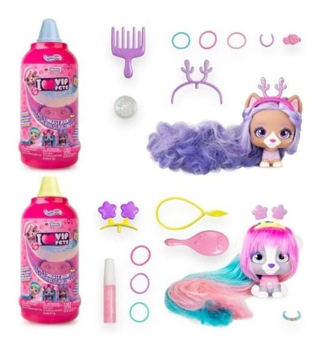 Imc Toys Vip Pets  Muñeca Sorpresa Para El Pelo Envío Ya