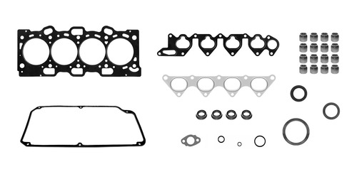 Jogo Junta Cabeçote Retentor Pajero Tr4 Io 1.8 2.0 16v 4g64