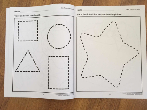 Imagen 3 de 5 de Libro En Inglés Para Colorear Y Recortar