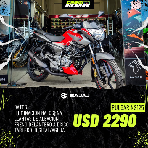 Imagen 8 de 11 de Bajaj Pulsar Ns 125cc