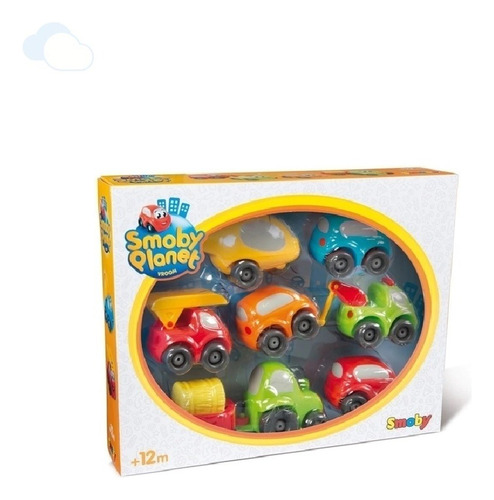 Smoby Planet Mini Autos Pack X 7
