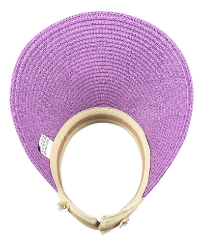 Gorro Visera Sombrero Para Dama Y Sol Tejido, Aplicaciones