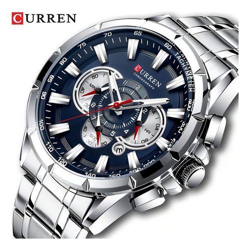 Relógio Masculino Curren 8363 Funcional Casual