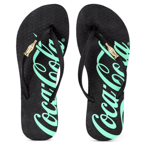 Chinelo Dedo Script Feminino Modelo Confortável Resistente
