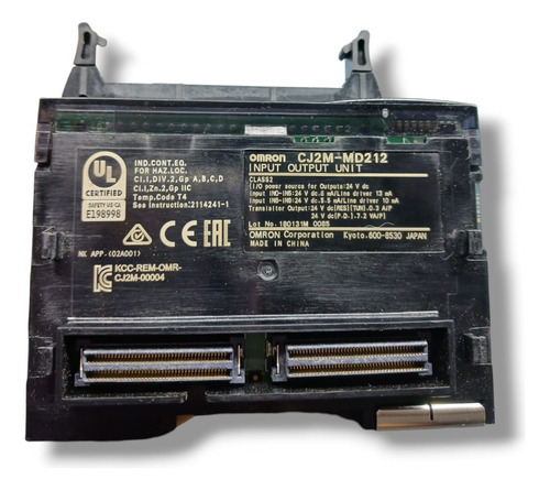 Omron Cj2m-md212 Input Output Unit