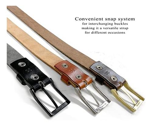 Cinturones Para Hombre Cinturón De Vestir Casual De Una Piez