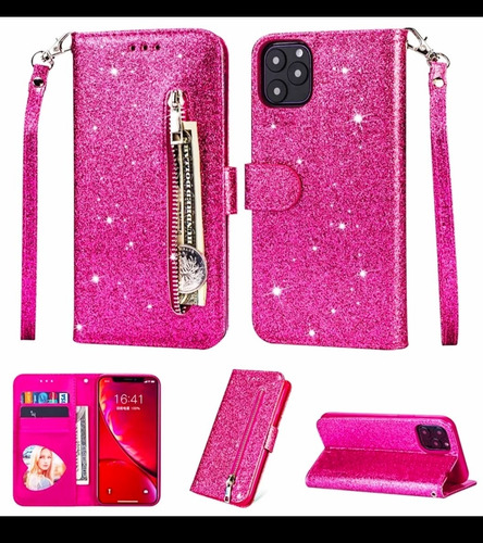 Funda iPhone 12 Moda Única Monedero