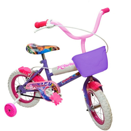 Bicicleta Infantil Nena Nene Rodado 12 Rueda Reforzada