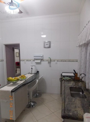 Imagem 8 de 15 de Sobrado Geminado De 02 Suítes E 02 Vagas De Garagem Na Guilhermina- Praia Grande -sp - Si549