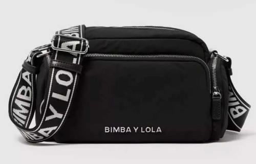 Bolso Bandolera M Nylon Negro