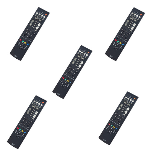 Control Remoto De Repuesto 5x Rav533 Para Receptor Yamaha Av