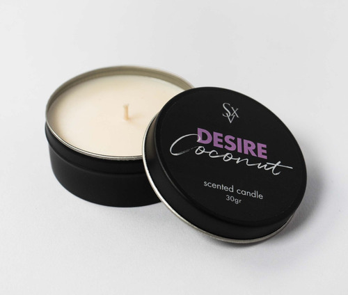 Vela Para Masajes Massage Candle Desire Coconut30gr Sexitive