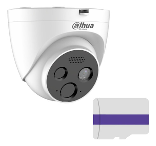 Cámara Ip Termica Detección Vox 4 Mp Audio 2 Vías Ip67 64gb Color Blanco