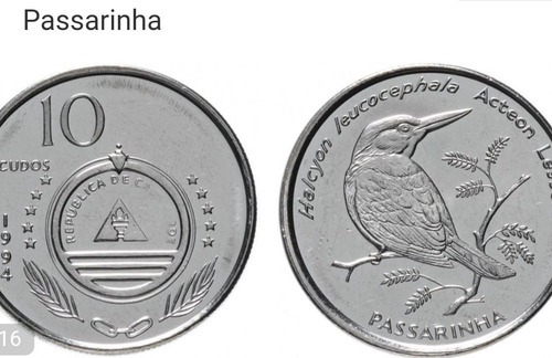 10 Moedas Portuguesas E Queiroz, Passarinha, Açores, Madeira (Usado)