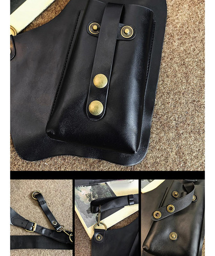 Bolsa De Ombro Steampunk, Carteira, Antidesgaste, Fashion, ,