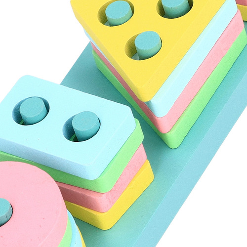1 Bloques De Construcción Educativos De Madera De Diseño