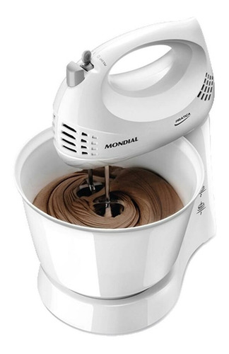 Imagen 2 de 2 de Batidora De Mano Con Bowl Mondial B05np 350w