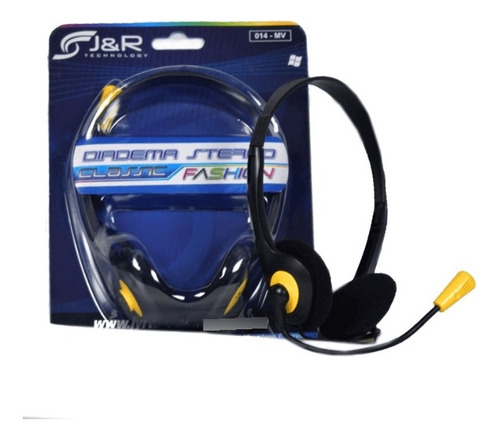 Diadema Stereo Clasica Fashion 3.5mm 014-mv J&r