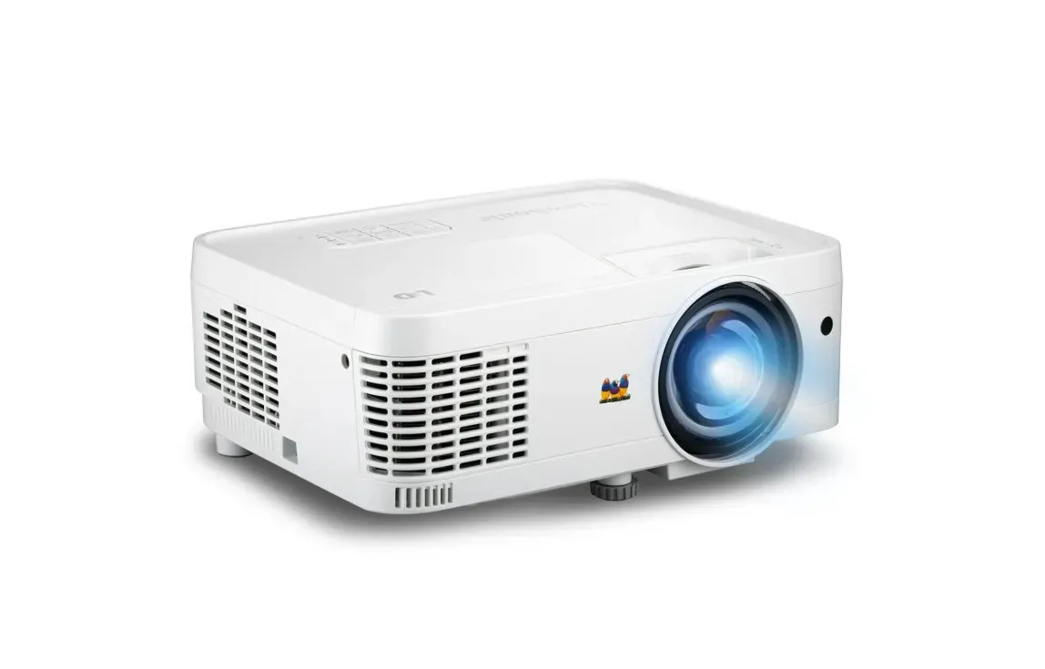 Proyector LED Tiro Corto ViewSonic LS560WH 3000 ANSI Lumenes WXGA 1280x800 Keystone HV Ajuste 4 Esquinas HDMI USB LS560WH