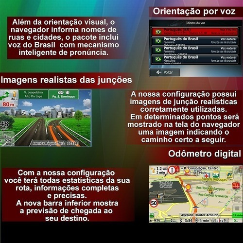 Imagem 6 de 9 de Atualização Gps Igo 2022 + Amigo + Primo + 4 Mapas Do Brasil