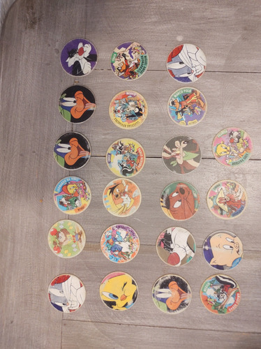 Lote De Tazos Looney Tunes (Usado)