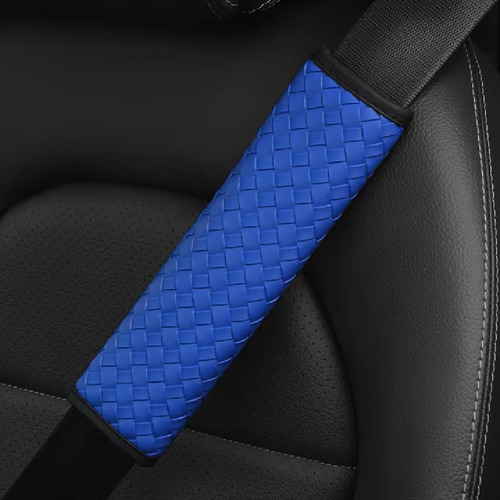 Funda Cinturón De Seguridad Cuero Almohadilla Universal Auto