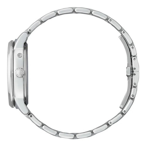 Citizen Calendrier 9 Diamantes Madre Perla Dial Fd0000-52n Color de la correa Plata Color del bisel Plata
