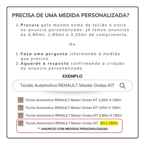 Tecido Automotivo Vw Trendline E Imotion 13/15 Off Set 3,20m