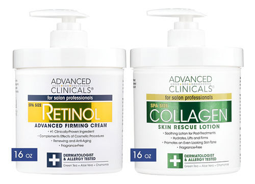 Crema Y Locion Reafirmante Para La Piel Advanced Clinicals