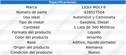 Lavado Interno Motor Engine Flush Plus Liqui Moly