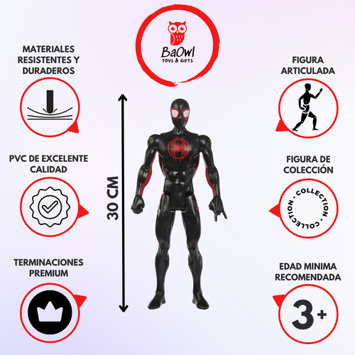 Spider Man The Spiderverse Miles Morales Titan Hero Series