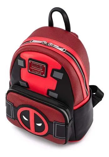 Bolso Loungefly Deadpool Merc Con Doble Correa Mujer