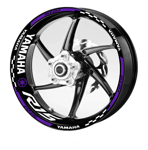Kit De Stickers Calcomanías Para Rines Yamaha R15 M4
