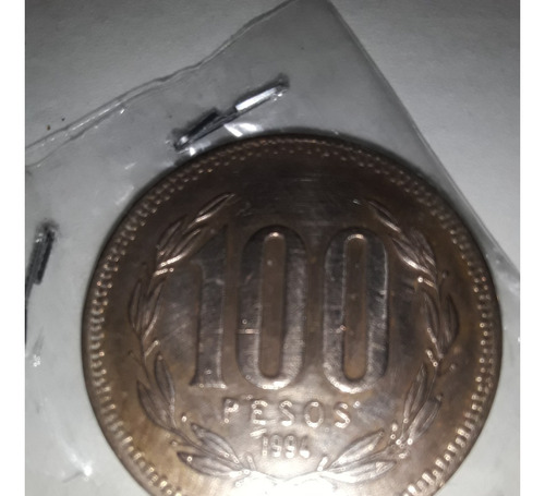 Moneda 100 Pesos 1994 Chile Km 226