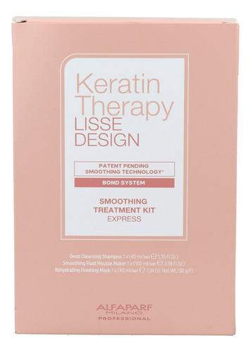 Kit Alfaparf Keratine Therapy Alisado Progresivo Keratina