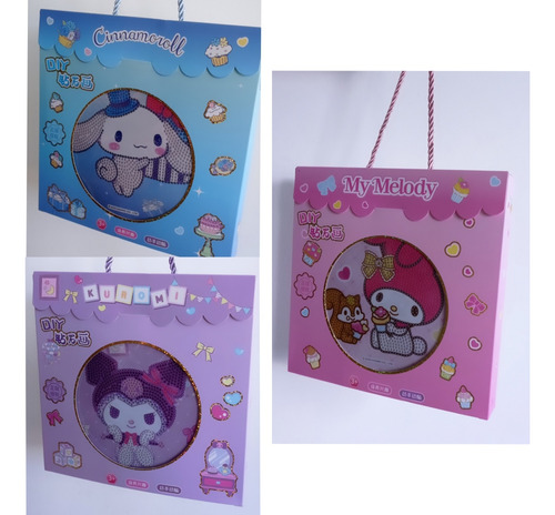 Pintura Diamante De Sanrio Pintura Diamante Kuromi