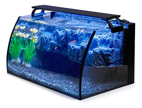 Hygger Horizon - Kit De Acuario De Cristal Led De 8 Galones