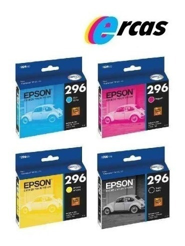 Imagen 7 de 10 de Juego De Cartuchos Epson T296 Original 296 Xp-241 Xp-441