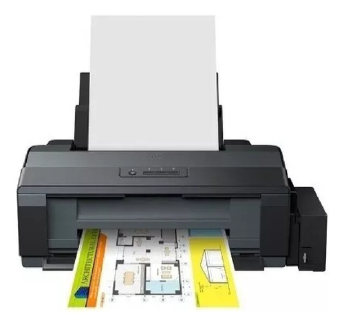 Impresora a color simple función Epson EcoTank L1300 negra 220V - 240V