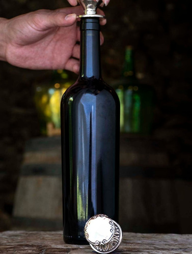 Imagen 2 de 5 de Tapón De Botellas Hermético Modelo Liso