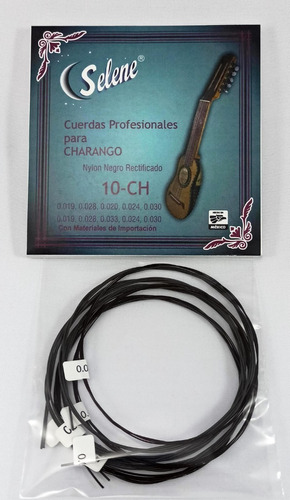 Cuerdas P/ Charango - Nylon Negro Rectificado