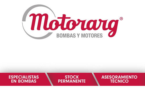 Imagen 9 de 12 de Bomba Agua Presurizadora Motorarg Tip Pres 20 0.75 Hp