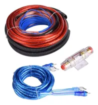 Comprar Kit De Cables 8 Gauge Portafusible Rca Potencia Woofer®