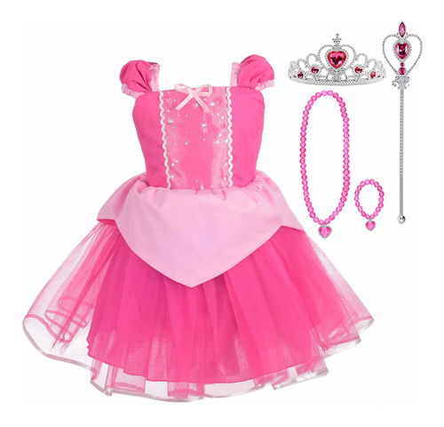 Lito Angels Princess Dress Up Disfraz Vestidos De Verano Par