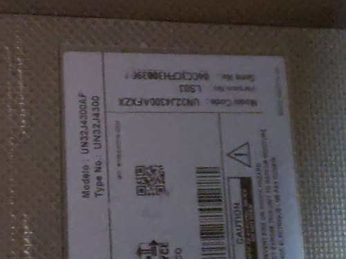 Pantalla Samsung Modelo Un32j4300af Display Roto Y Sin Tarje (Usado)