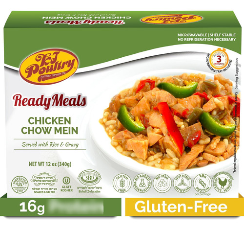 Comidas Listas Para Comer Pollo Chow Mein Sin Gluten