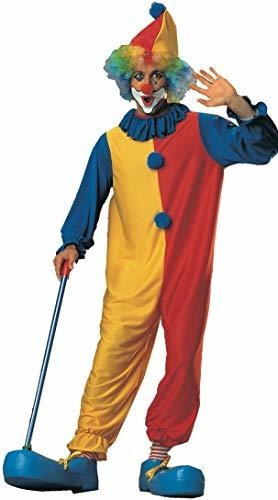 Adulto Disfraz Payaso, Mens Standard (se Adapta A La