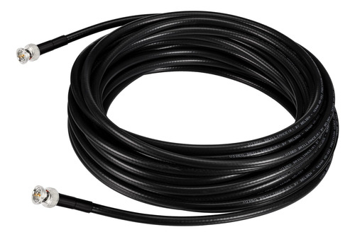 Superbat Cable Sdi Largo De 40 Pies, Cable Sdi 3g/6g, Negro,