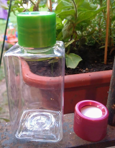 Imagen 2 de 3 de Envase Pet Cristal Para Difusor Aromático Souvenirs X10