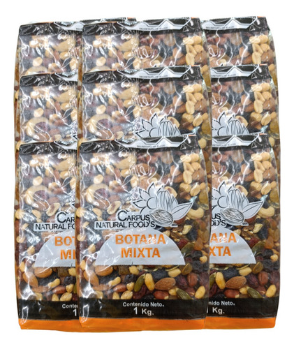 Surtido Botana Mixta 1kg Semillas Frutos Secos